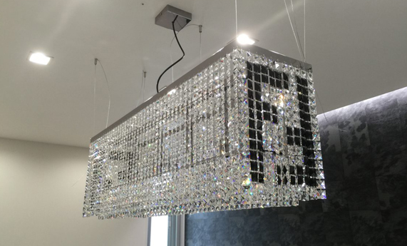 FENDI CASA CRISTAL Chandelier
