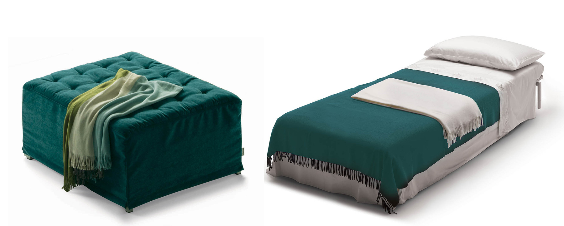 Milano Bedding (by Kover Srl) - "Dorsey Pouf" Ottoman Beds Milano Bedding (by Kover Srl) - "Dorsey Pouf" Ottoman Beds