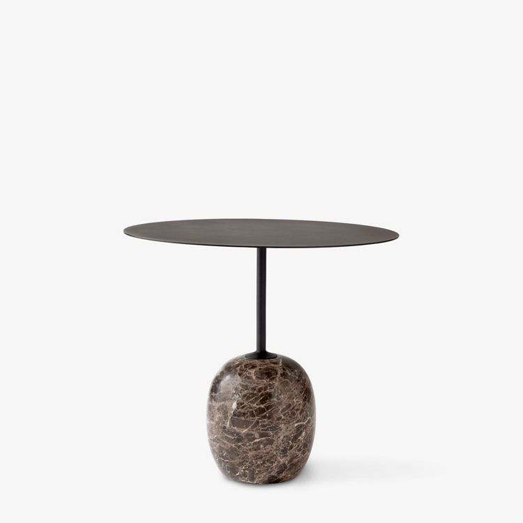 4-2_andtradition_Lato-LN9-Warm-black_750 &Tradition "Lato LN9 side table" Warm Blac