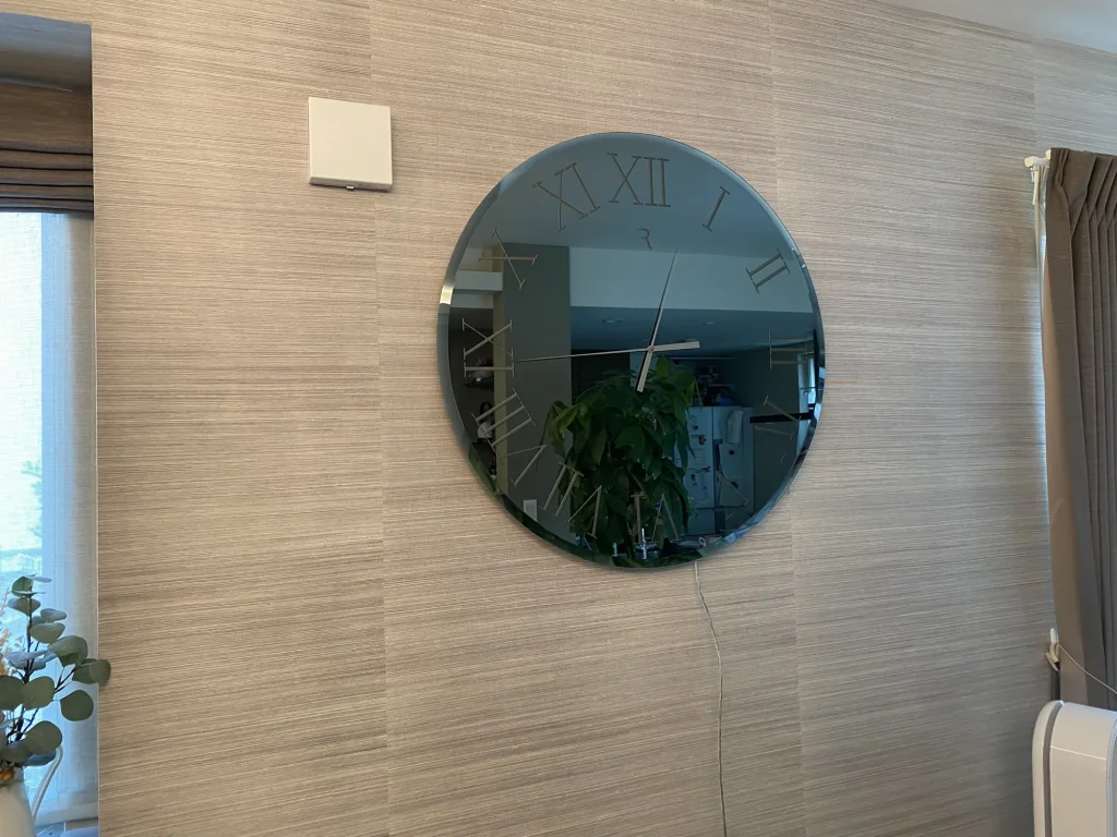 Reflex TITANIUM ミラークロック