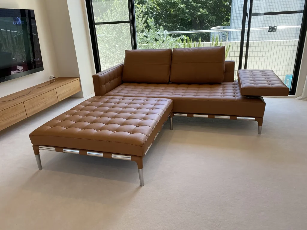 Cassina Privé ソファ＋オットマン