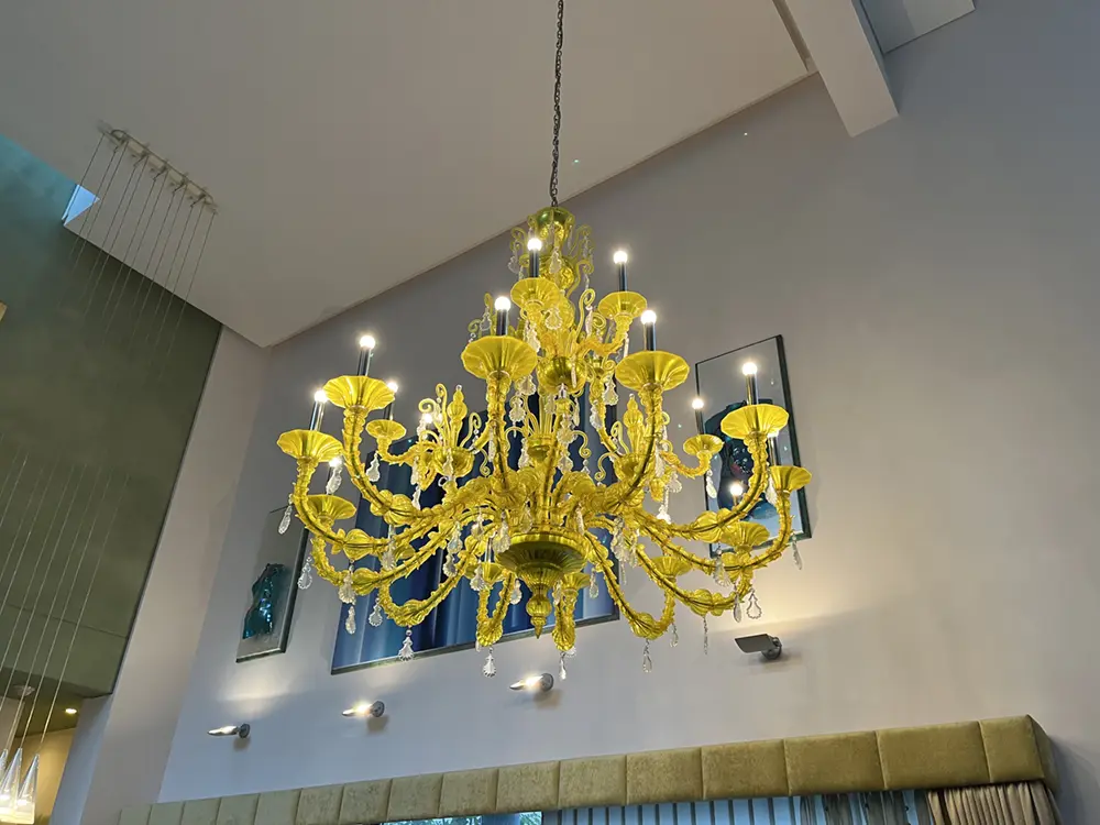 納品事例 Barovier&TosoTaif Chandelier シャンデリア - ILDESIGN