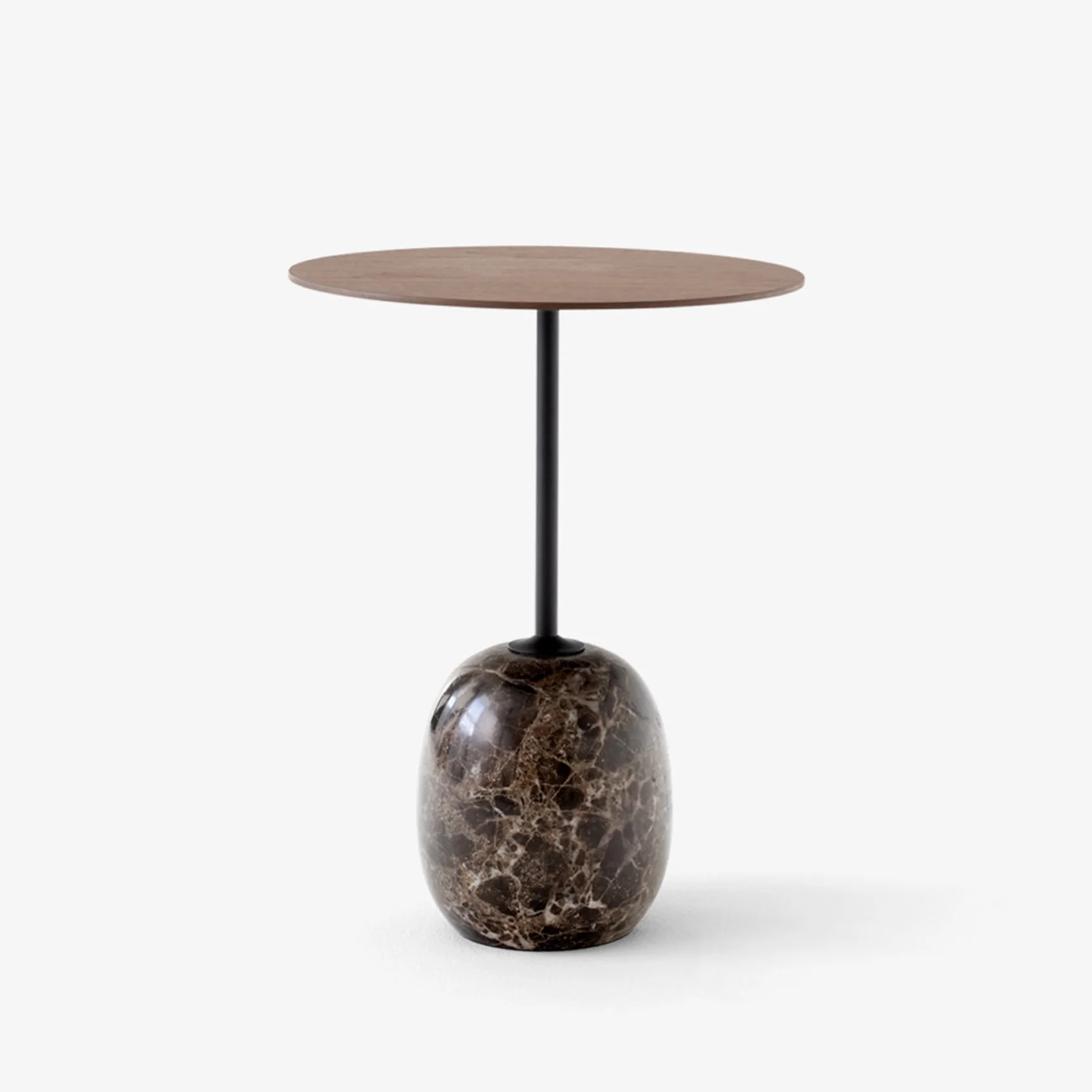 &Tradition "Lato LN8" Walnut & Emparador marble &Tradition "Lato LN8" Walnut & Emparador marble