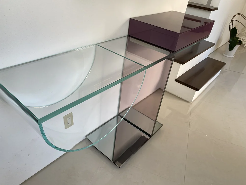 GLAS ITALIA(グラスイタリア) OLLIE(オーリー) コンソールテーブル