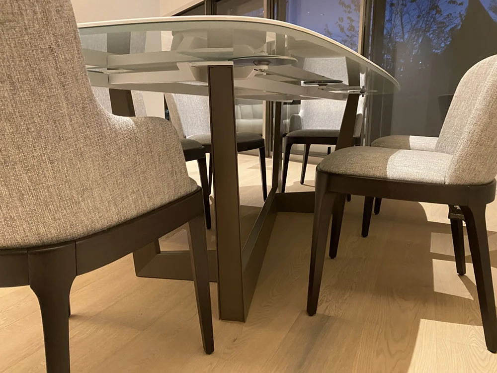 BONALDO(ボナルド) ART(アート) ダイニングテーブル、 Cattelan Italia(カッテランイタリア) MAGDA(マグダ) チェア