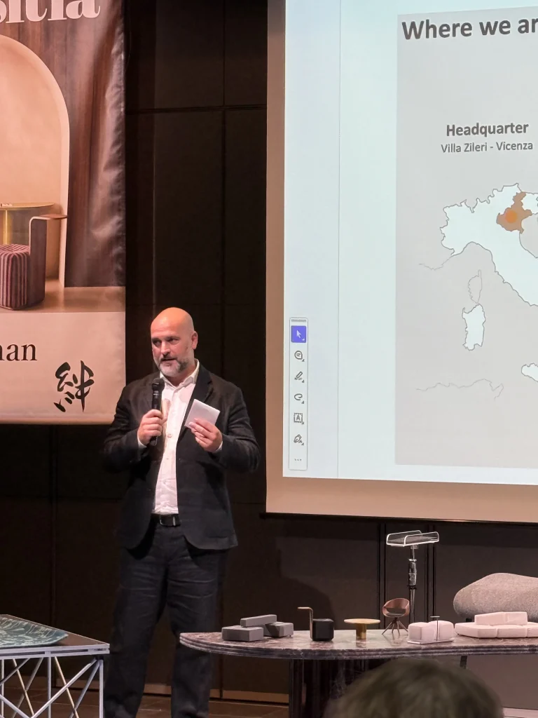 Matteo Pala Rugs CEO、Matteo Pala氏