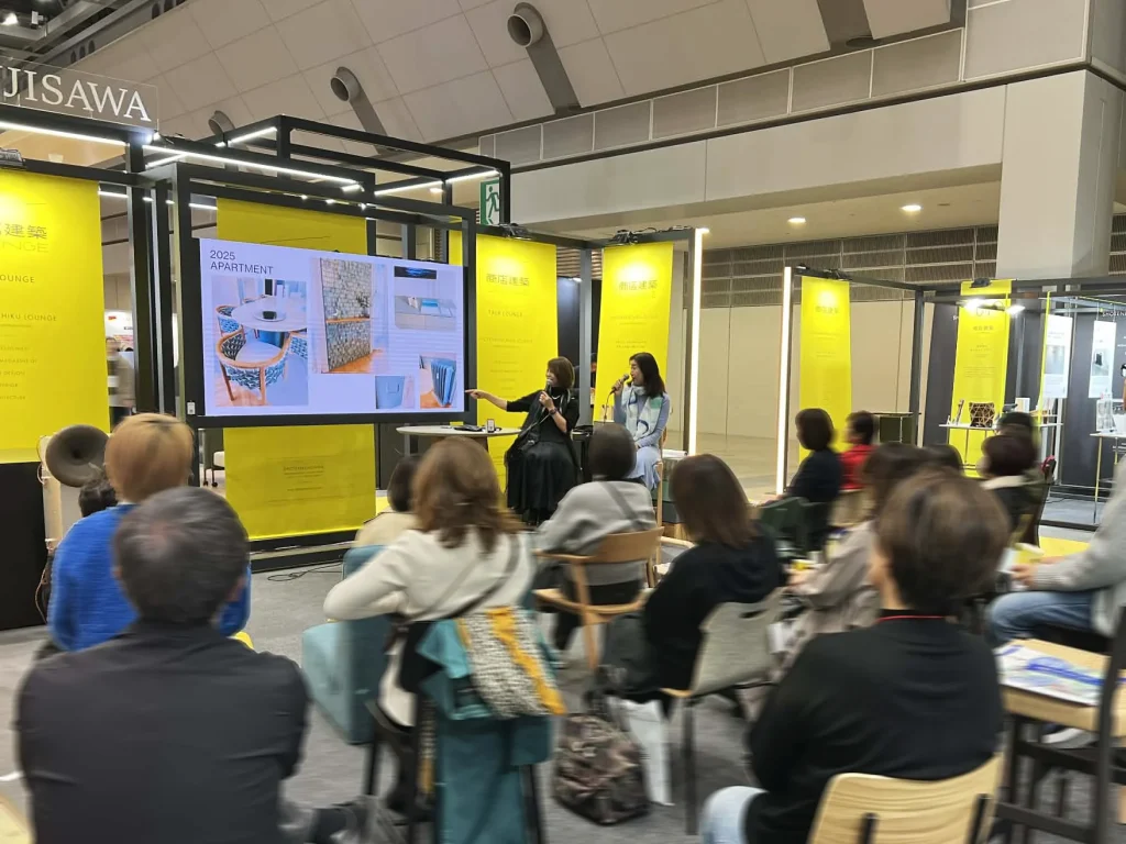 盛況だったセミナーの様子。講師は江口様と藤野様