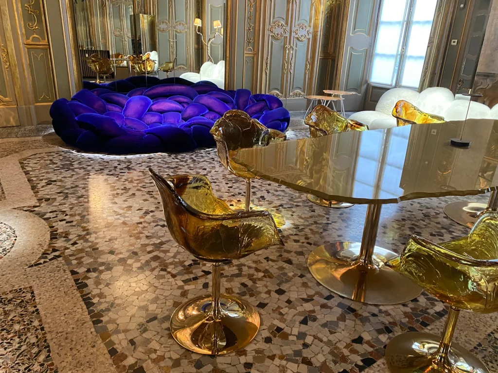 ご案内したミラノのブランドショールーム、家具専門店の一例