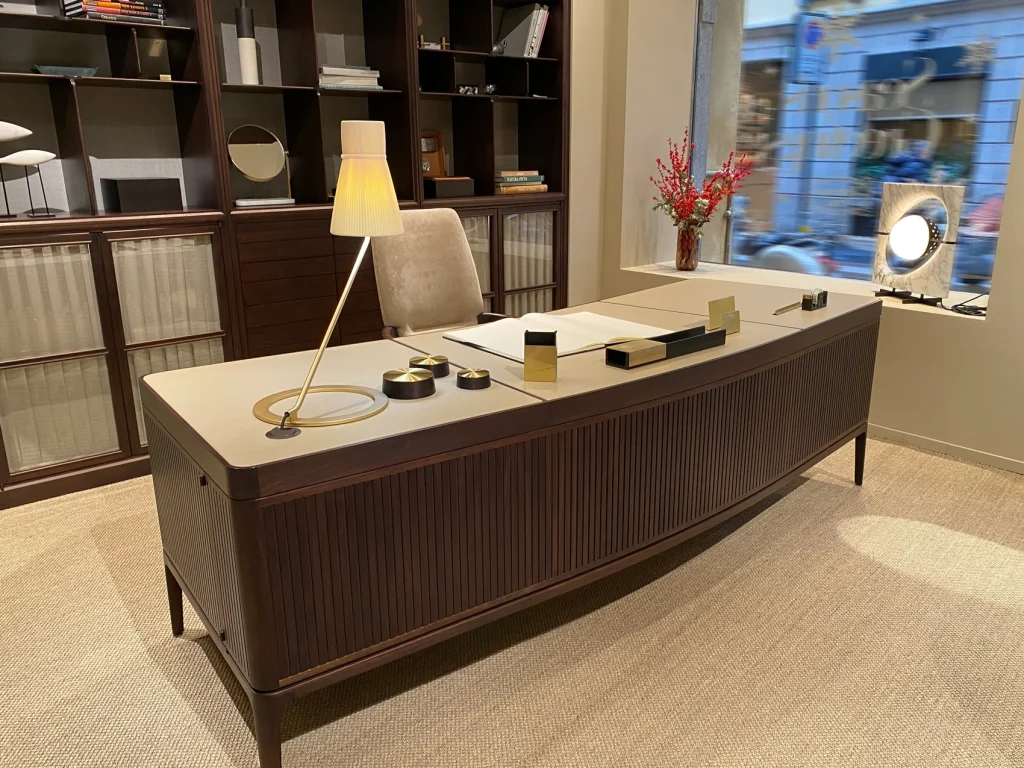 ご案内したミラノのブランドショールーム、家具専門店の一例