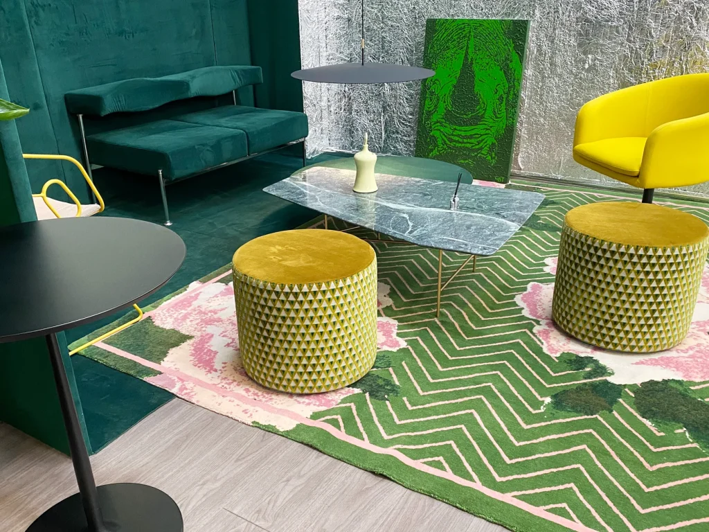 色鮮やか！これぞSitia、という楽し気な展示