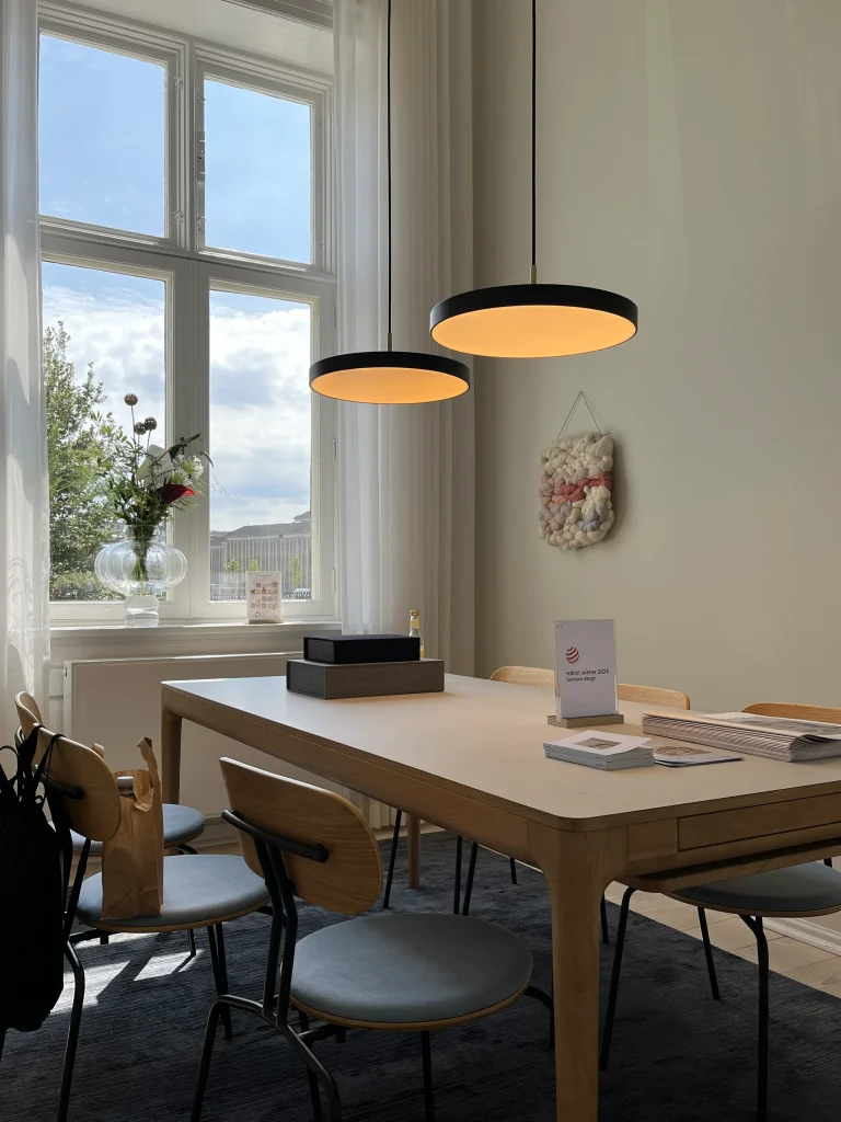 UMAGE本社ショールームの一室
(2024年 コペンハーゲン 3daysofdesignにて撮影)