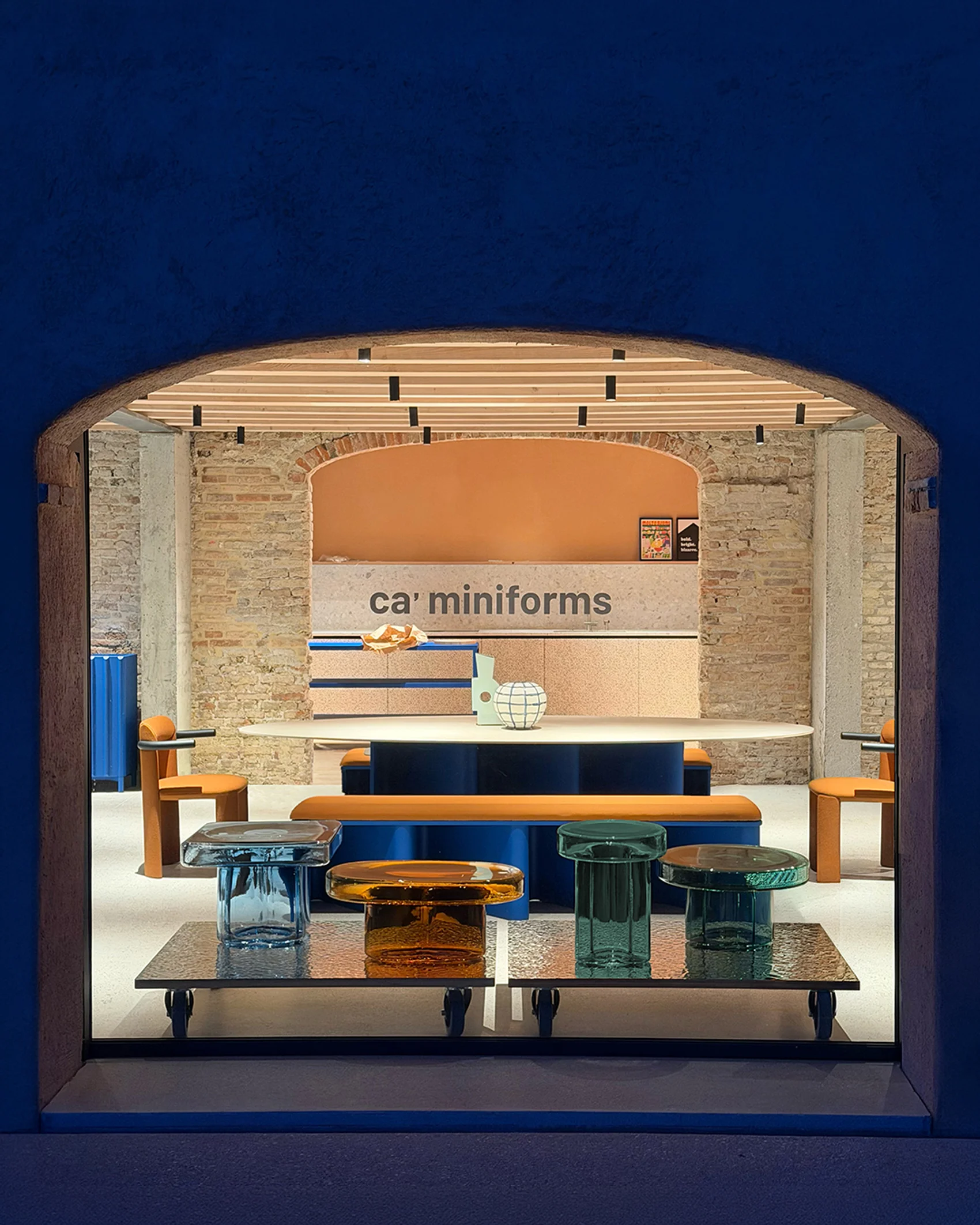 miniforms ショールームに並ぶSodaたち