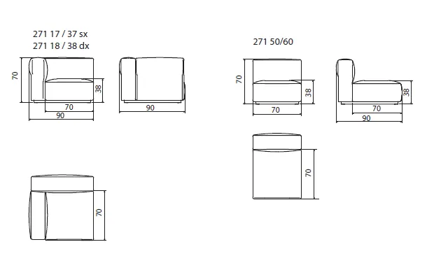 Cassina-271-MEX-CUBE-drawing