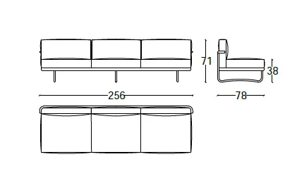 Cassina-LC-5-drawing