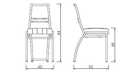 ClassiCon Aixia chair drawng