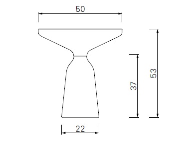 ClassiCon Bell Side Table drawing