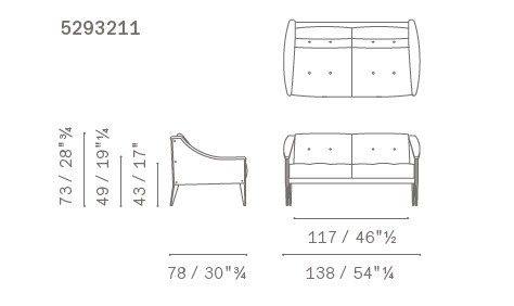 Dezza 2 seater drawing