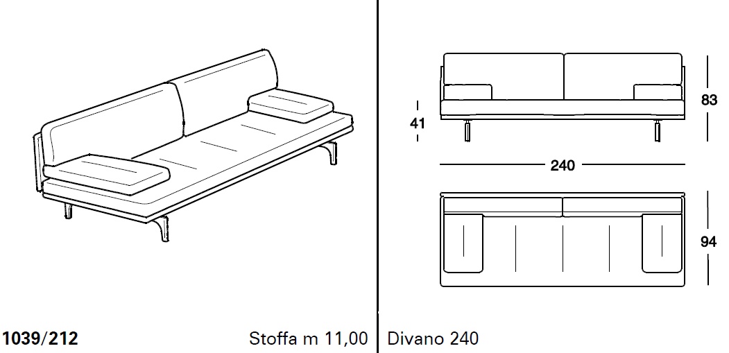 Zanotta 1039 MIlano