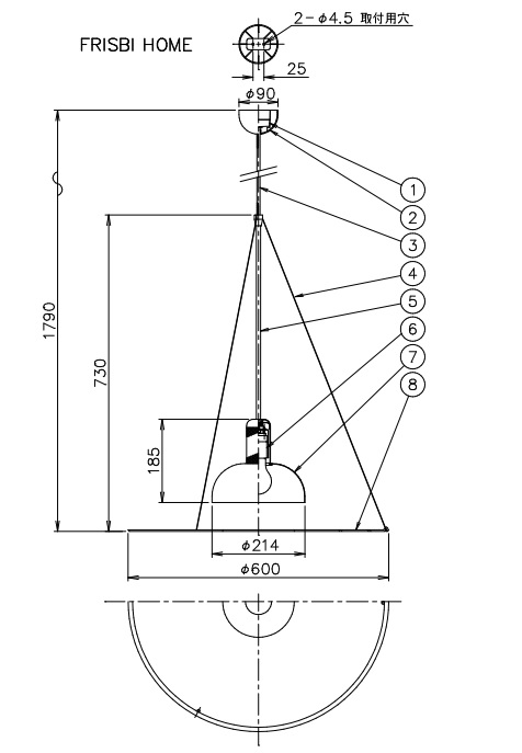 FRISBI HOME drawing