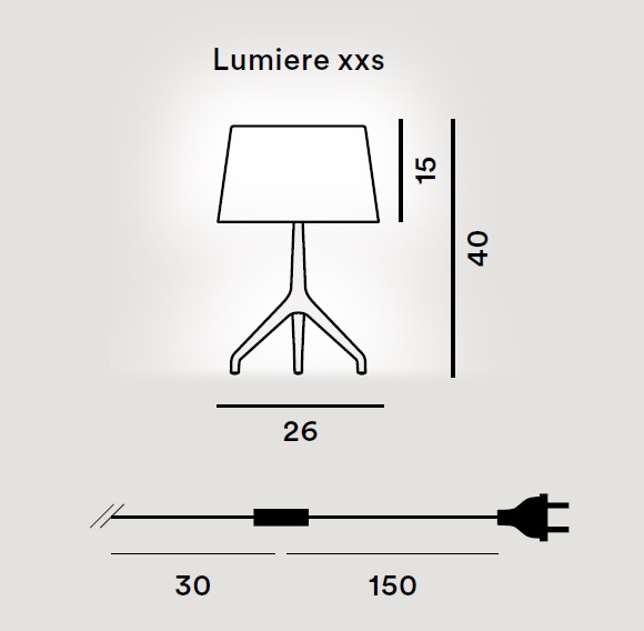 Lumiere XXS drawing