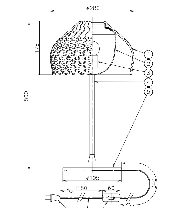 Tatou T1 drawing