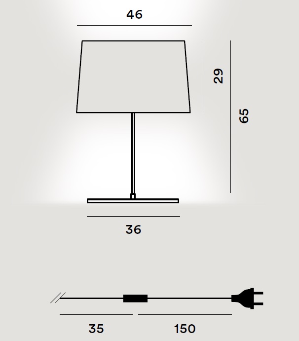 Twiggy table XL drawing