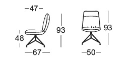 Rolf Benz VF 606 drawing