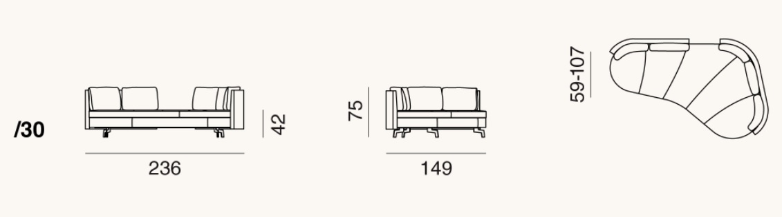 de Sede DS-167-30 drawing