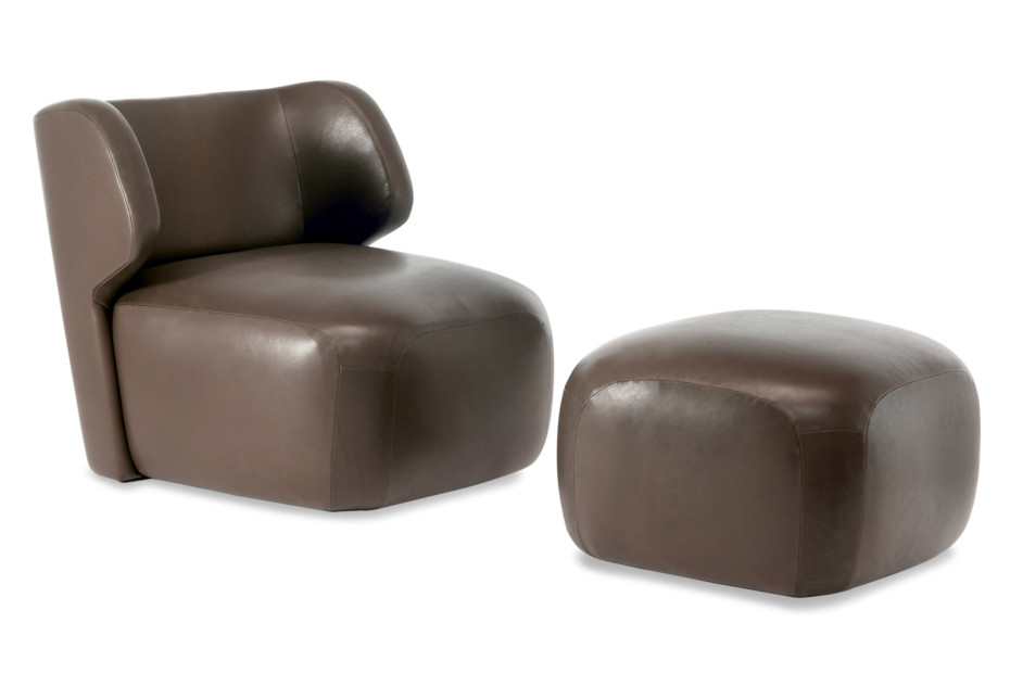 Ceccotti DC-80-armchair+DC-60 ottoman