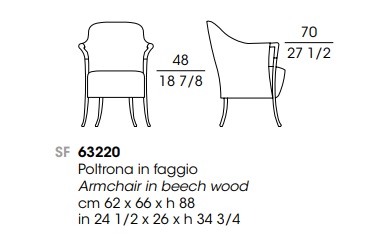 Giorgetti 63220 drawing