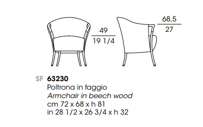 Giorgetti 63230 drawing