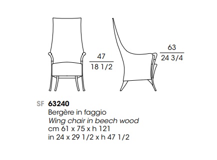 Giorgetti Progetti 63240 drawing