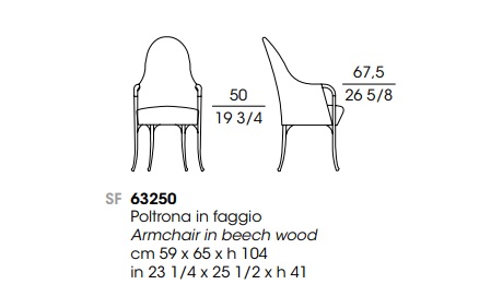 Giorgetti Progetti 63250 drawing