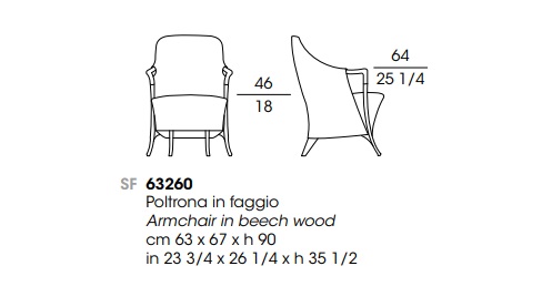 Giorgetti Progetti 63260 drawing