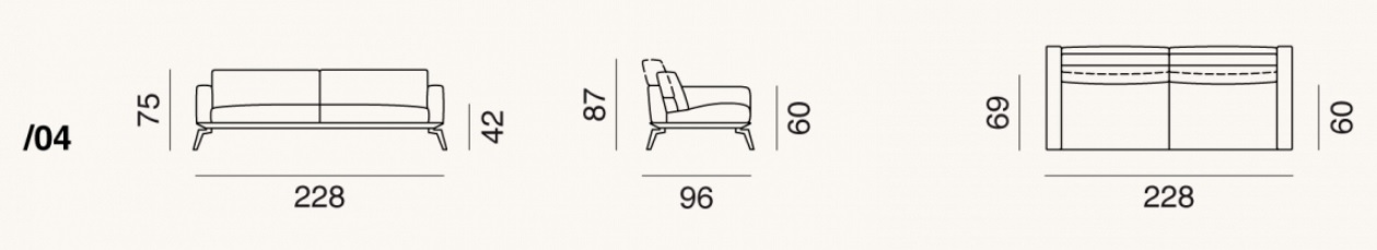 de Sede DS-87-04 3P drawing