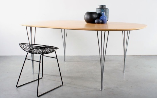 Fritz Hansen B6 14 Beech table