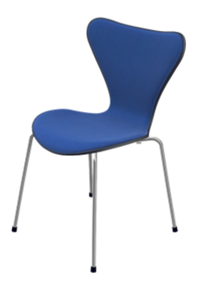 Fritz Hansen Seven chair black laqucer)