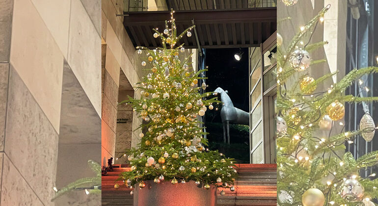 Christmas has arrived at the Tokyo Design Center