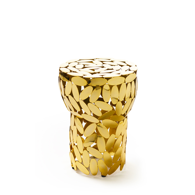 OPINION CIATTI "Foliae collection" gold stool