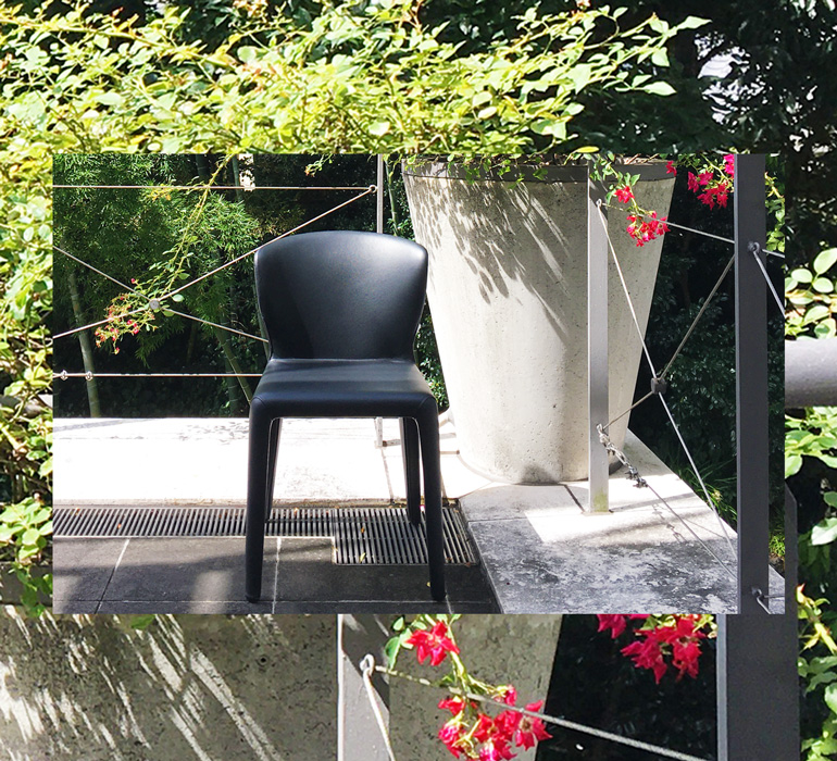 数量限定 カッシーナ(Cassina) “369 オラ(HOLA)” Armless Chair Graphite 更に10%OFFクーポンプレゼント!