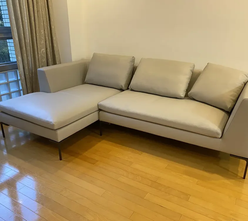 B&B Italia CHARLES ソファ 革張り