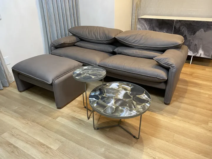 【逸品】 Cassina ヴィコ とち オットマン マラルンガ カッシーナ オットマン・スツール