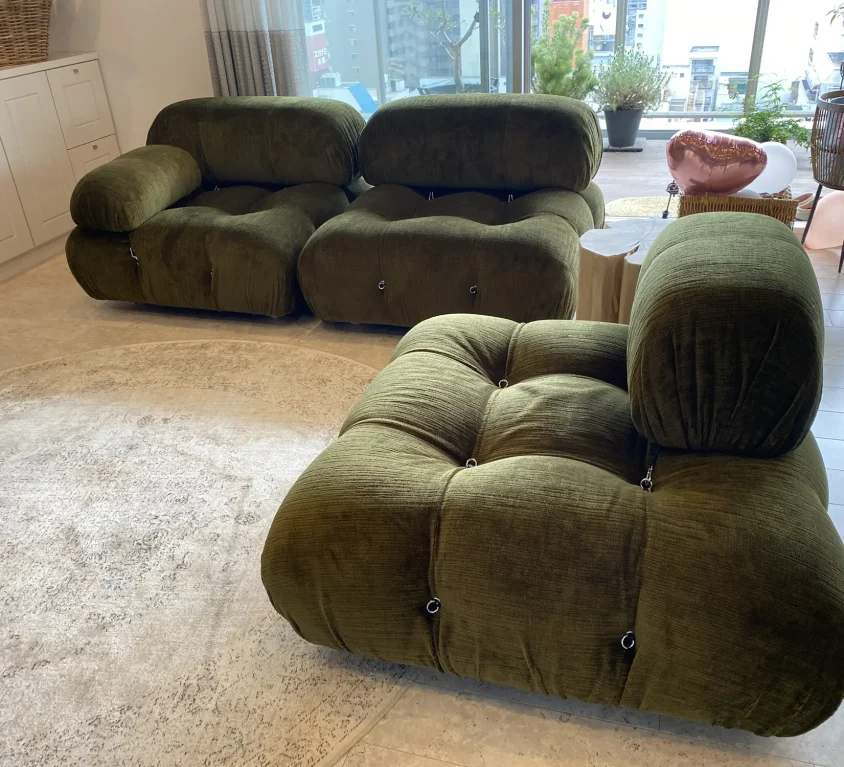 B&B Italia Camaleonda ソファ、Gervasoni BRICK M