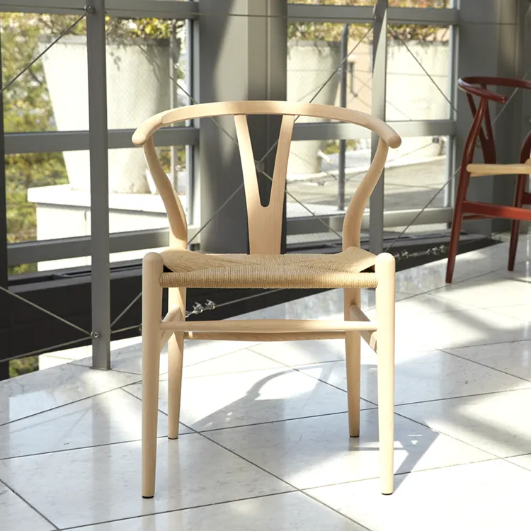 Carl Hansen & Son CH24 Wishbone Chair Beech Soap (2脚set)