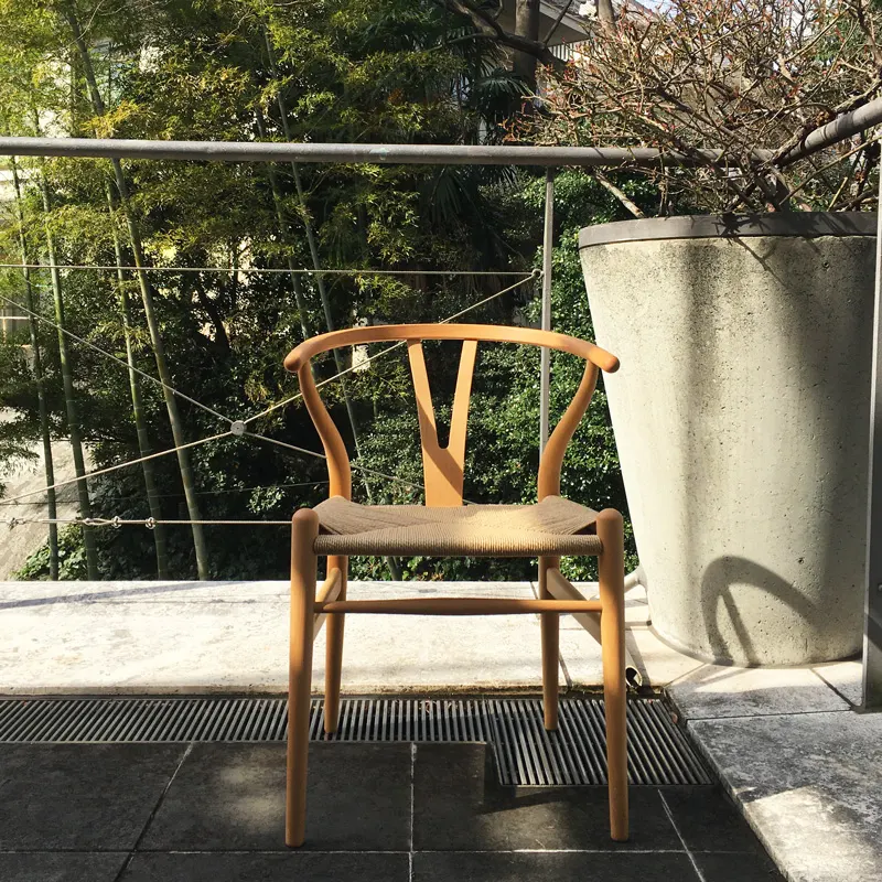 Carl Hansen & Son "CH24" Beech Oil 東京デザインセンターにて撮影#3