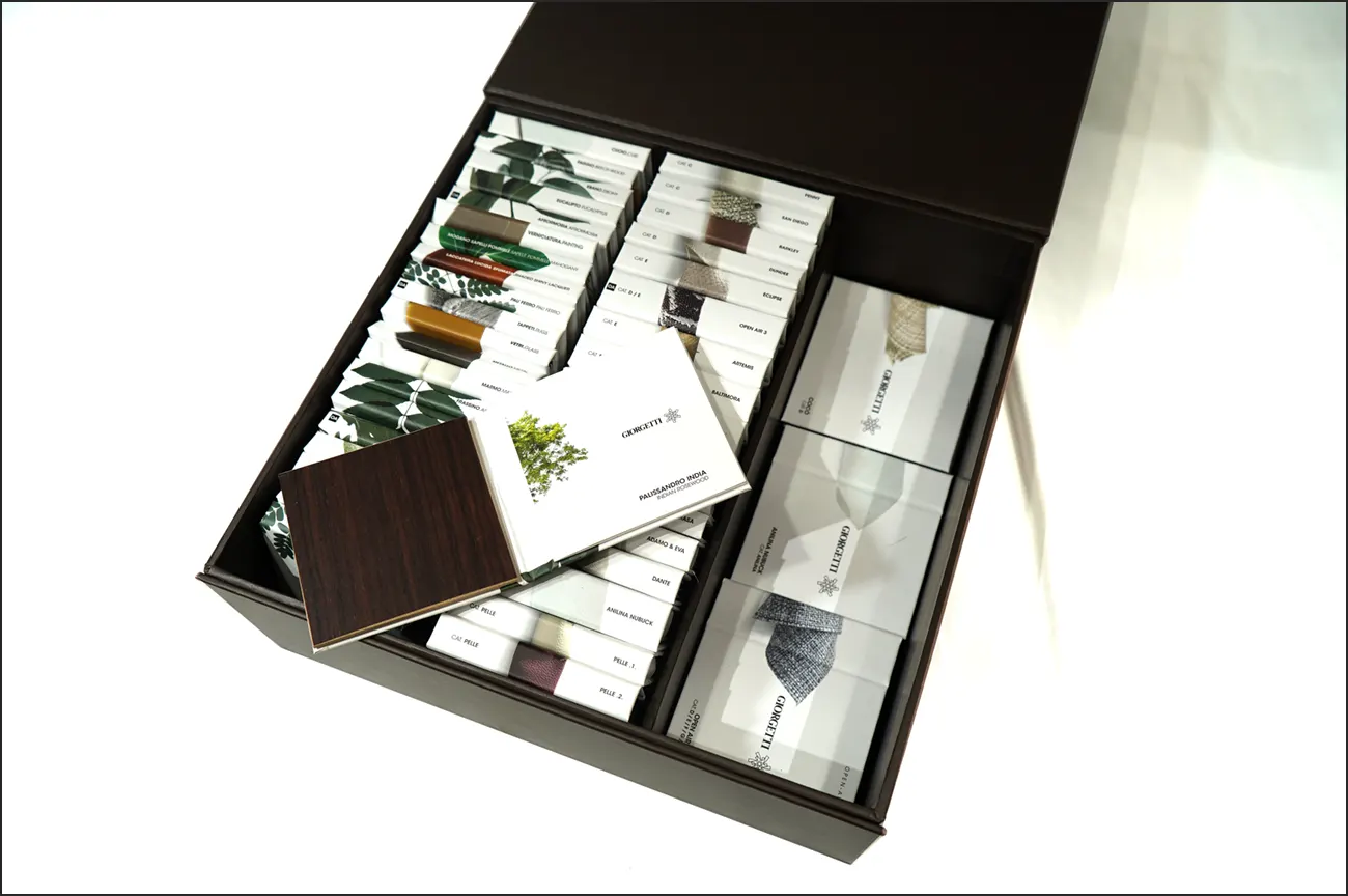 giorgetti sample box