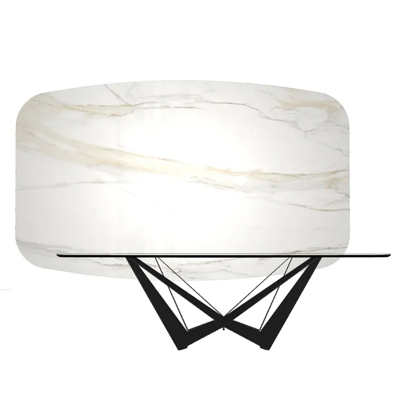Cattelan Italia "SKORPIO KERAMIK" KM06 Glossy Golden Calacatta Cattelan Italia "SKORPIO KERAMIK" KM06 Glossy Golden Calacatta