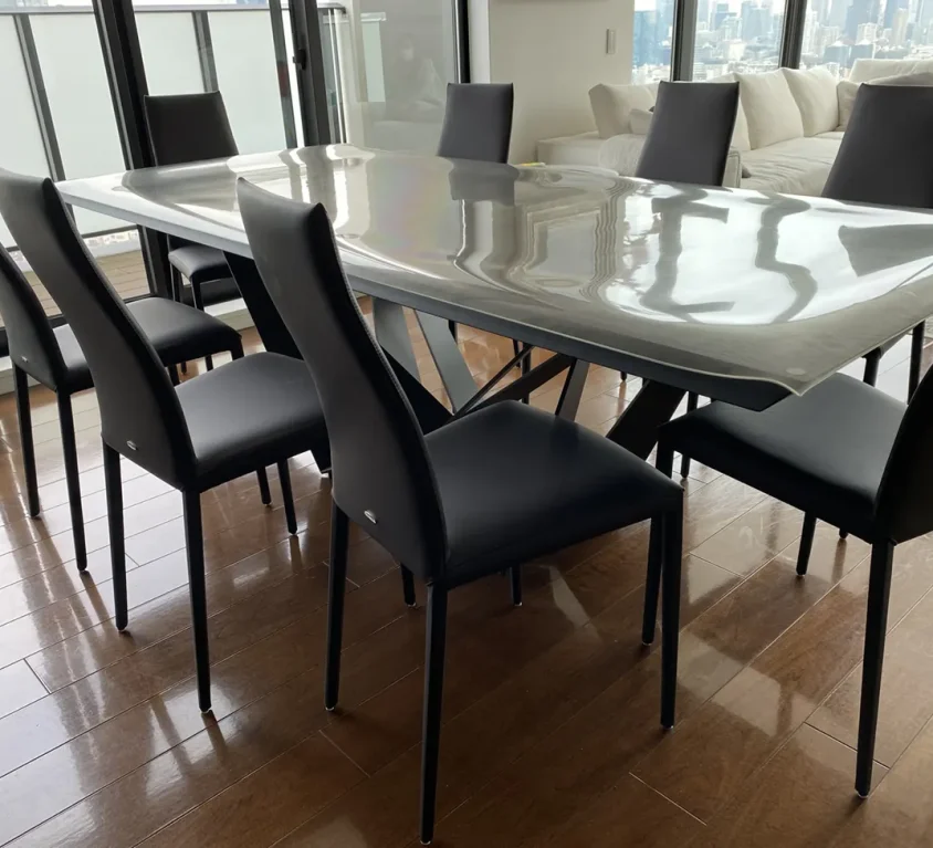 Cattelan Italia(カッテランイタリア) SKORPIO WOOD(スコルピオウッド) テーブル・KAY(ケイ)チェア