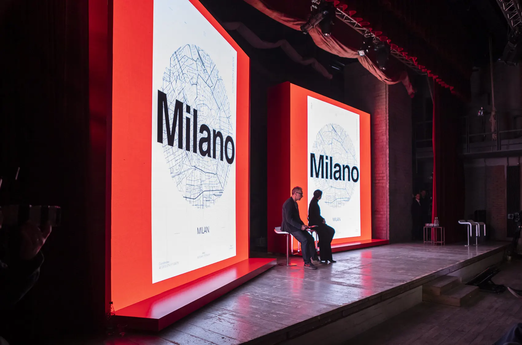 ミラノサローネによるプレス発表会の様子 Courtesy Salone del Mobile.Milano_Andrea Mariani ミラノサローネによるプレス発表会の様子 Courtesy Salone del Mobile.Milano_Andrea Mariani