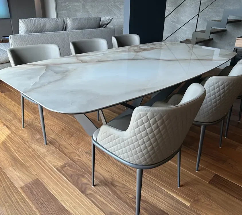 Cattelan Italia SKORPIO KERAMIK・Magda ML COUTURE チェア